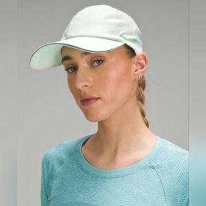 COPY 🍋 Lululemon Womens Fast and Free Ponytail Running HatDelicate Mint - O/S